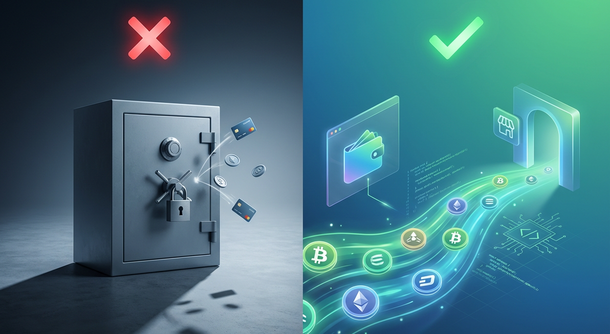 Your Payment Processor Can Freeze Your Money. Ours Can't.