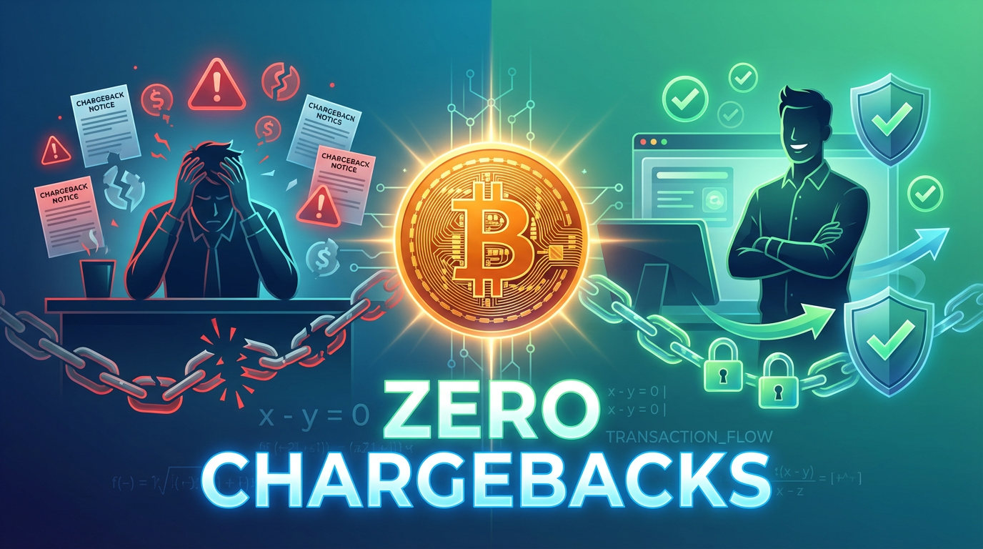 Zero Chargebacks, Forever: Why Crypto Payments Eliminate the $40B Chargeback Problem