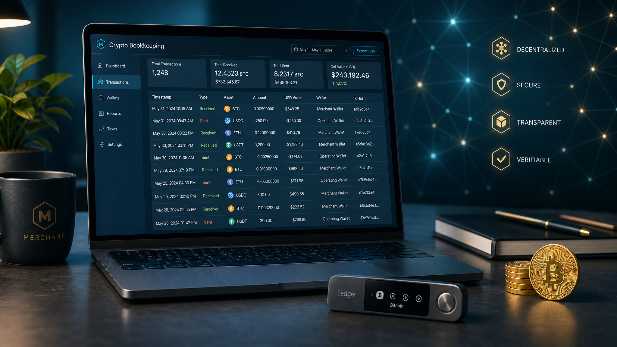 Crypto Accounting for Merchants: How to Get Tax-Ready Books Out of On-Chain Payments