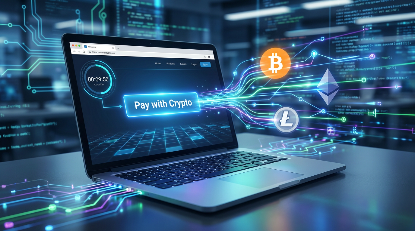 How to Add Crypto Payments to Any Website in 10 Minutes